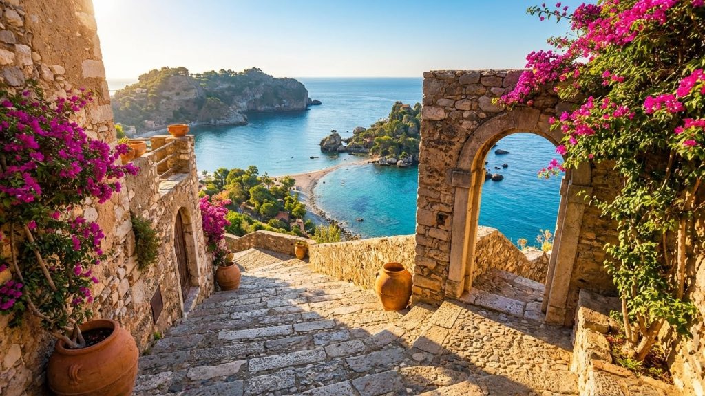 Isola Bella scalinata