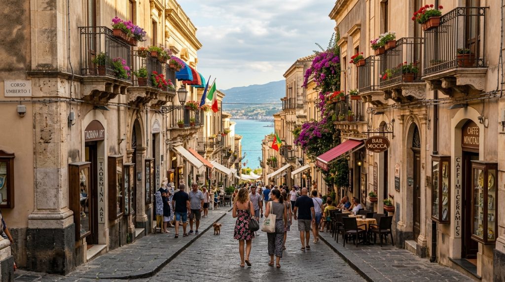 weekend a Taormina corso umberto