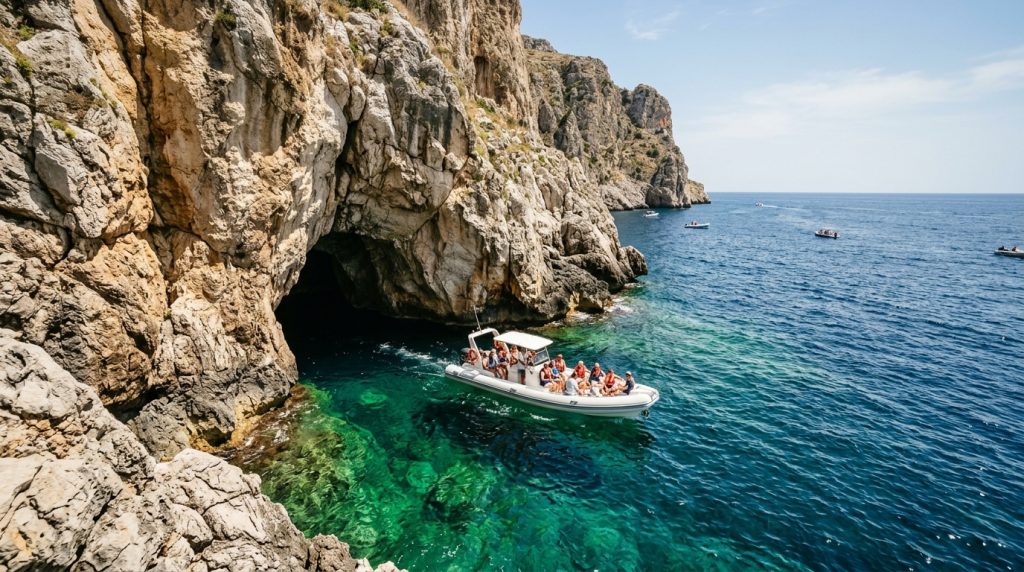 escursioni nei Giardini Naxos grotte