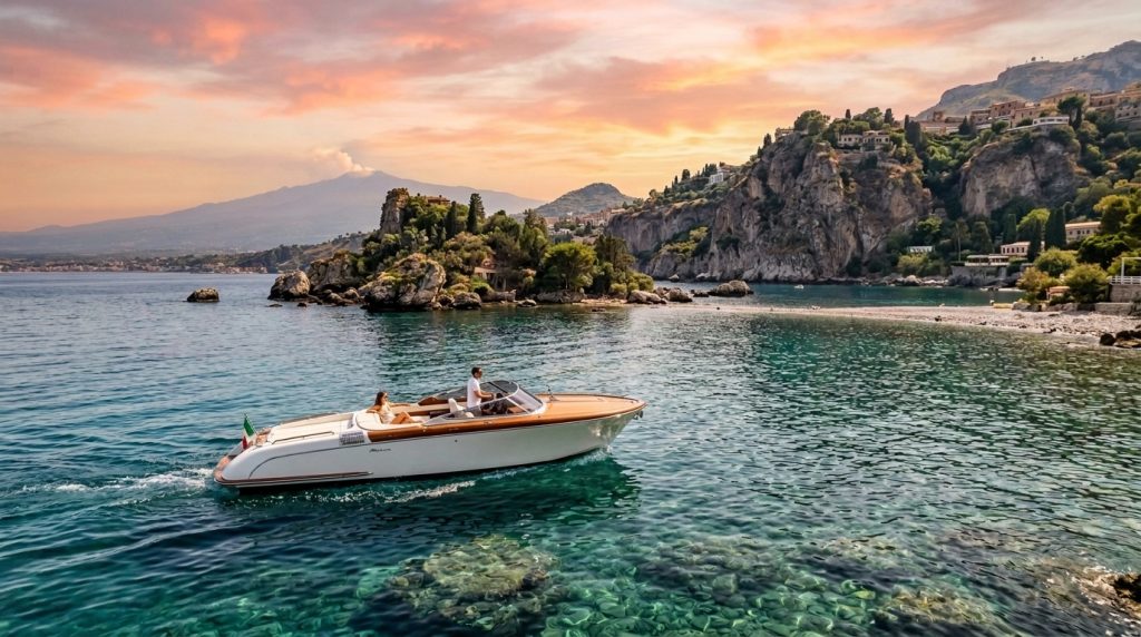 taormina boat tours escurisione tramonto