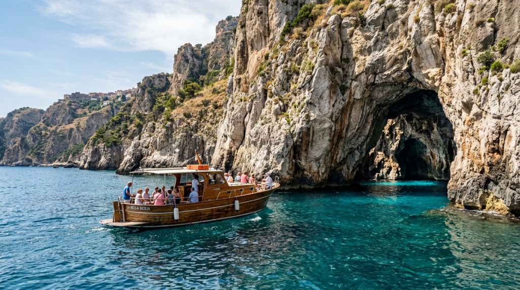 taormina boat tours grotte
