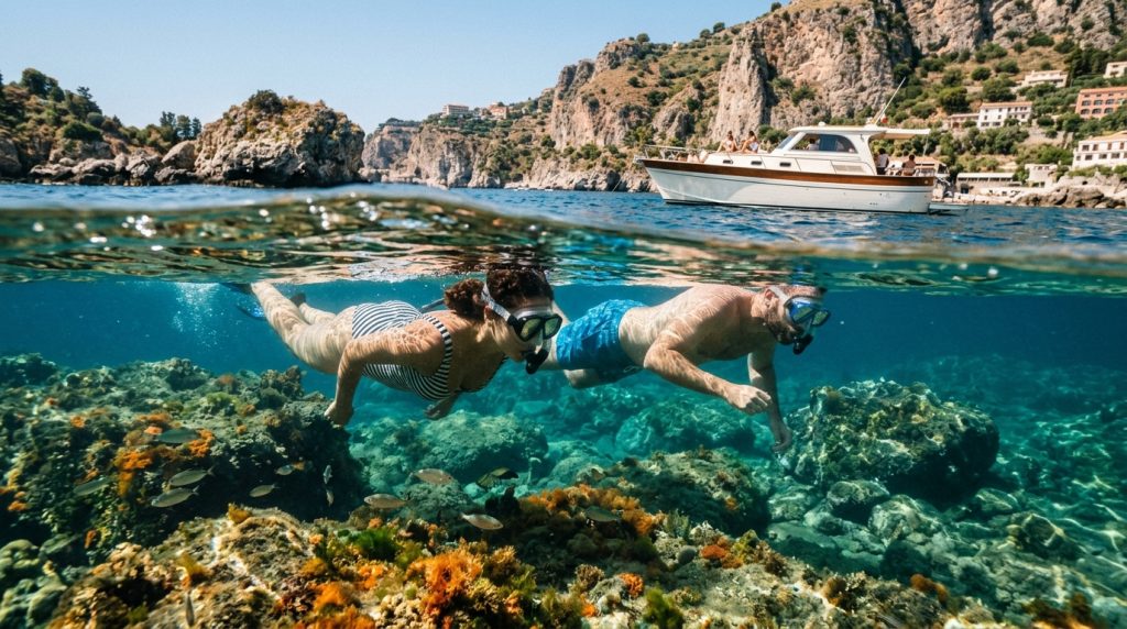 taormina boat tours snorkeling