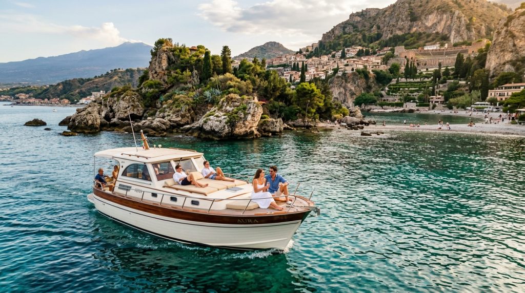 taormina boat tours uscita di gruppo